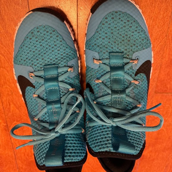 Nike Free Metcon 3 | Light Blue Fury / Black / White | CJ0861-410 | 10.5(m) - Picture 5 of 10